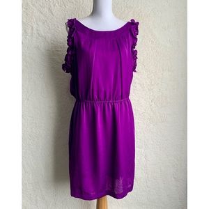 Bisou Bisou Michele Bohbot Size 14 Dress Purple
